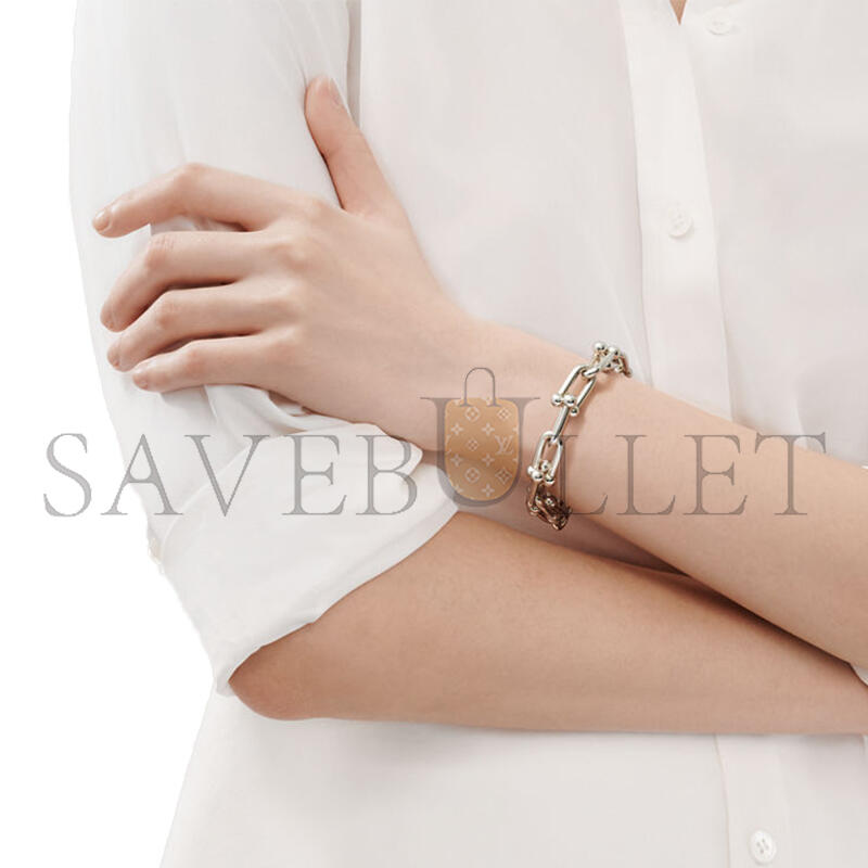 TIFFANY HARDWEARLARGE LINK BRACELET IN STERLING SILVER